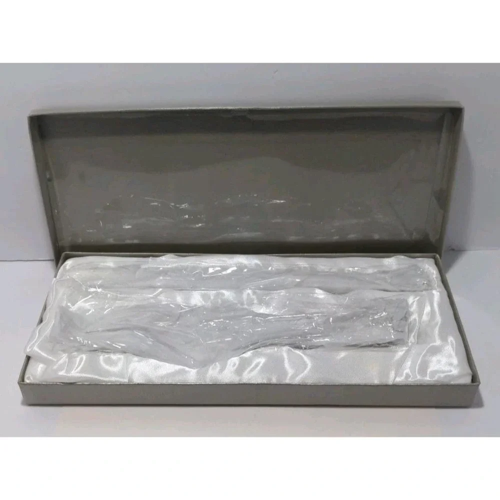Wedding Promises Cake Knife & Server Set - Double Heart Design - Stainless Steel